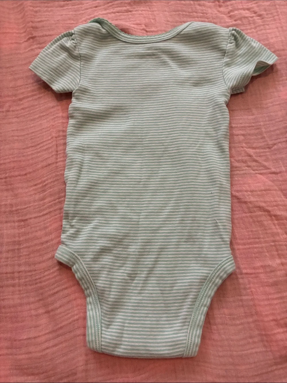 Carter's Mint & White Striped 
